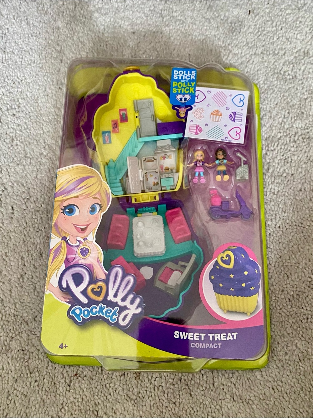 POLLY POCKET 2018 Sweet Treat Surprise Compact Micro Dolls & Accessories 4+ New